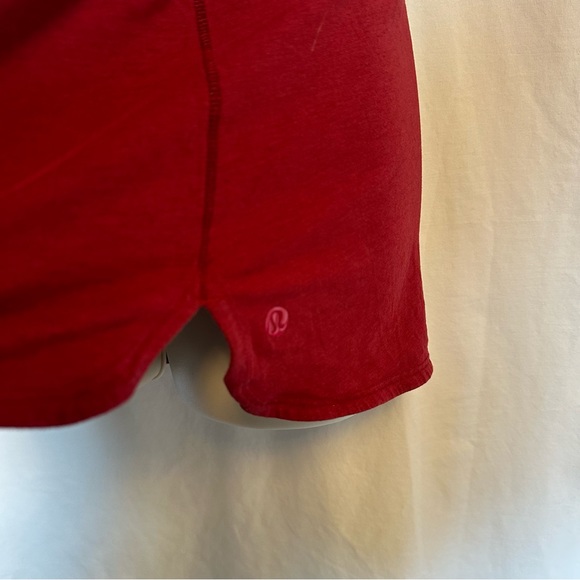 LULULEMON CIRCADIAN V NECK TANK Heathered Cranberry Red Wine Maroon SIZE 10? - Picture 6 of 13